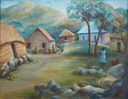 BLANCHE WORMALD Levuka Village (Fiji)