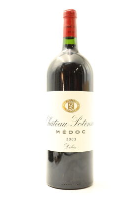 (1) 2003 Chateau Potensac, Medoc, 1500ml [JR16]