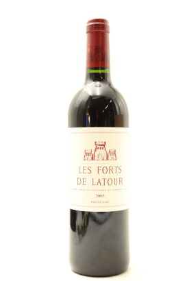 (1) 2003 Chateau Latour 'Les Forts de Latour', Pauillac [JR16.5] [WS93]