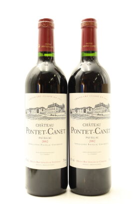 (2) 2002 Chateau Pontet-Canet, Pauillac [JR17]