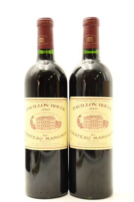 (2) 2003 Pavillon Rouge du Chateau Margaux, Margaux