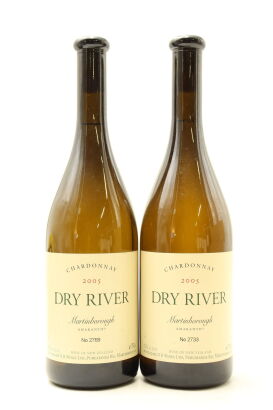 (2) 2005 Dry River Chardonnay, Martinborough [JR16.5]