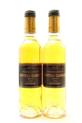 (2) 2006 Chateau Guiraud, Sauternes, 375ml [JR16.5]