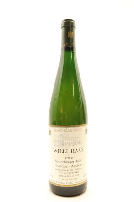 (1) 1998 Weingut Willi Haag Brauneberger Juffer Riesling Auslese, Mosel