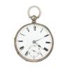 A Victorian Silver Open Face Pocket Watch, 1871