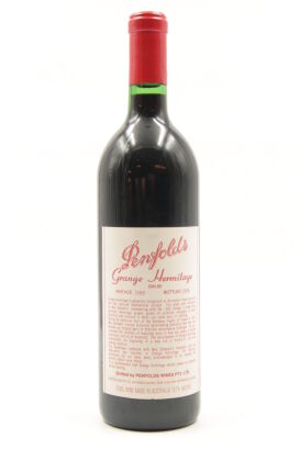 (1) 1986 Penfolds Grange Bin 95, South Australia [RP99][JR17.5]