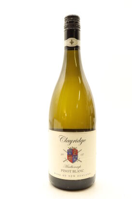 (1) 2007 Clayridge Pinot Blanc, Marlborough