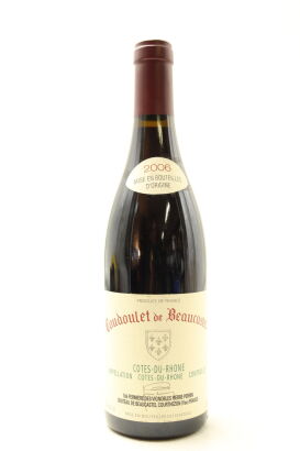 (1) 2006 Chateau de Beaucastel Cotes du Rhone Coudoulet de Beaucastel, Rhone [JR17]