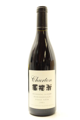 (1) 2003 Churton Waihopai Slopes Pinot Noir, Marlborough