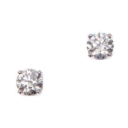 18ct Diamond Earrings