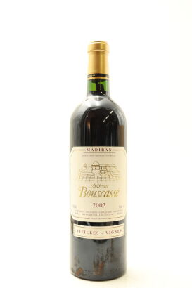 (1) 2003 Chateau Bouscasse Vieilles Vignes, Madiran [JR16.5] [BC95]
