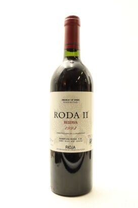 (1) 1993 Bodegas Roda 'Roda II' Reserva, Rioja DOCa