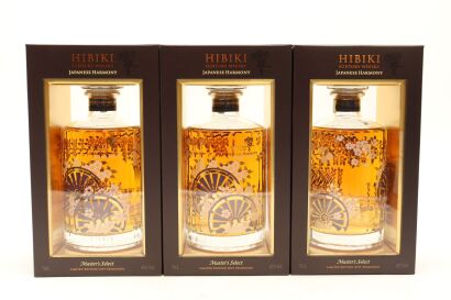 (3) Hibiki Japanese Harmony Master's Select Special Edition Blended Japanese Whisky, 43% ABV (GB)