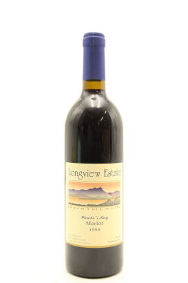 (1) 1998 Longview Estate Merlot, Hawke's Bay