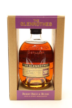 (1) 2001 The Glenrothes Vintage Single Malt Scotch Whisky, Speyside 43% ABV