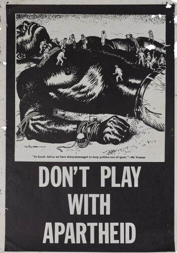 Don't Play with Apartheid