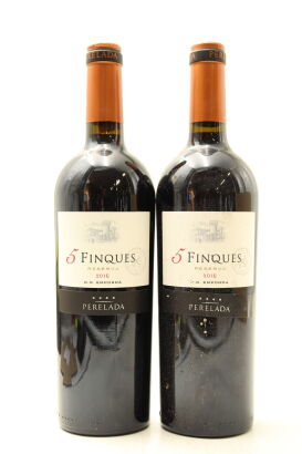 (2) 2016 Castillo Perelada 5 Finques Reserva, Emporda-Costa Brava, Spain