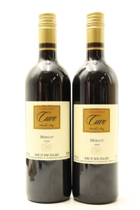 (2) 2008 Church Road Cuve Series Merlot, Hawke's Bay
