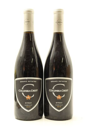 (2) 2015 Columbia Crest Grand Estates Syrah, Columbia Valley, USA