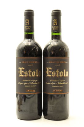 (2) 2008 Bodegas Ayuso Estola Tinto Gran Reserva, La Mancha, Spain