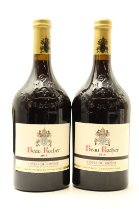 (2) 2016 Beau Rocher Cotes du Rhone, France