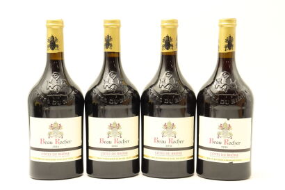 (4) 2016 Beau Rocher Cotes du Rhone, France