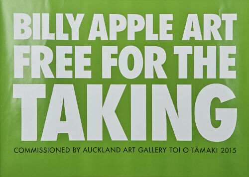 BILLY APPLE Free for the Taking