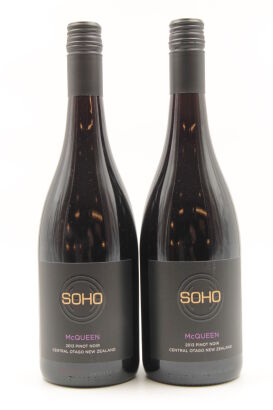 (2) 2013 Soho McQueen Pinot Noir, Central Otago