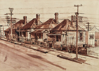 CLIFFORD MURRAY Houses on Union Street