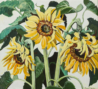 SHONA MCFARLANE Three Sunflowers