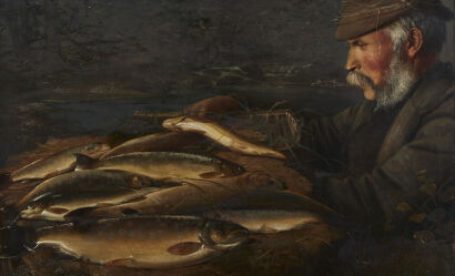 WILLIAM GEDDES Trout Fisherman