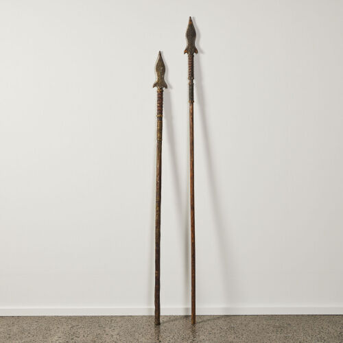 A Pair of Prop Spears from Xena Warrior Princess