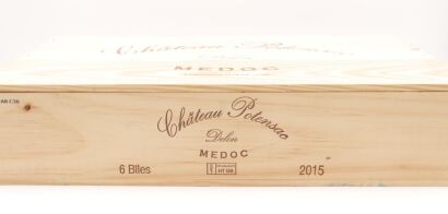 (6) 2015 Chateau Potensac, Medoc (OWC)