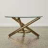 A 1970s Brass-Plated 'Jax' Coffee Table - 2