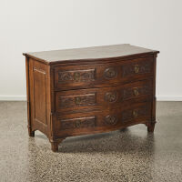 A Late 18th Century Walnut Italian Chest of Drawers