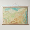 A Large Vintage Map of Russia
