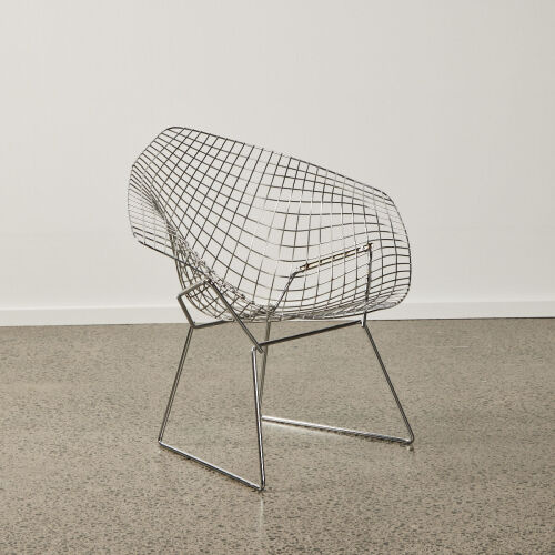 A 1960s Harry Bertoia Diamond Chair for Knoll International New York