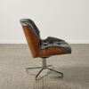 A Deep-Buttoned Upholstered Walnut Chair by Plycraft - 4