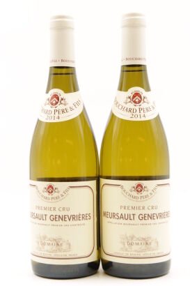 (2) 2014 Bouchard Pere & Fils Genevrieres, Meursault Premier Cru