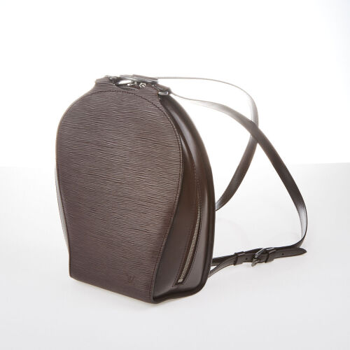 Louis Vuitton Moka Epi Mabillon Backpack