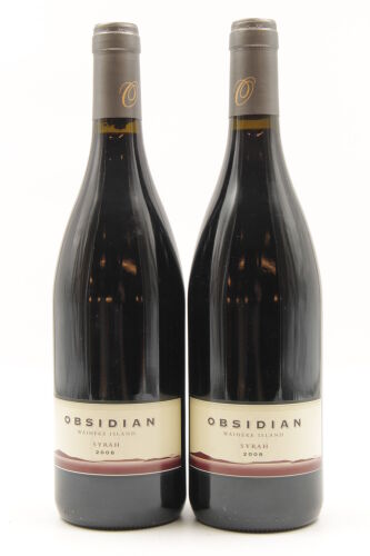 (2) 2008 Obsidian Syrah, Waiheke Island