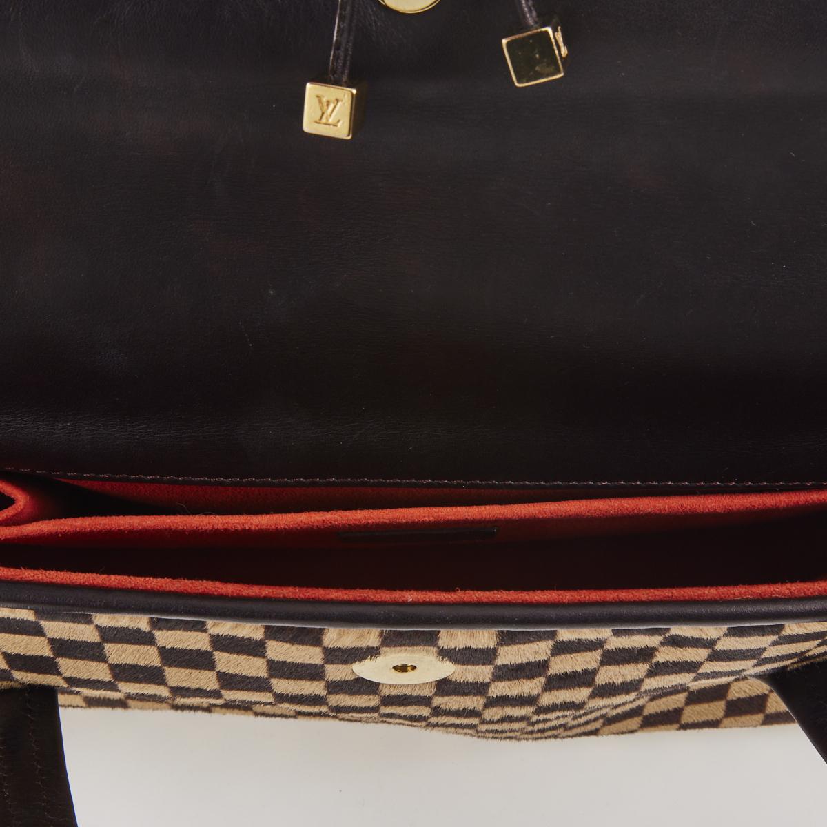 Louis Vuitton Damier Sauvage Ltd.Ed. Lionne Satchel Louis Vuitton