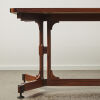 An Italian Rosewood Stretcher Base Dining Table - 3