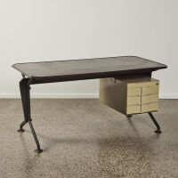 An Italian Industrial Desk by Studio BBPR for Olivetti