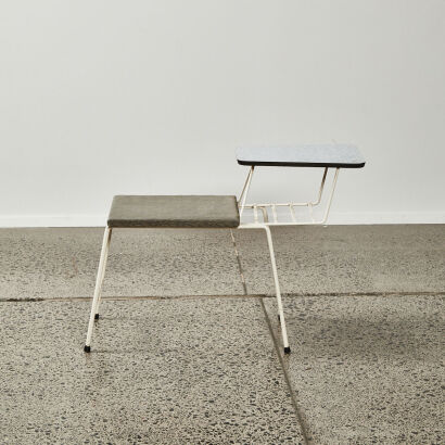 A Vintage Dual Level Side Table