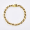 18ct Yellow Gold, Italian Rope Bracelet