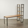 A Michael Draper Desk with Storage Tower - 2