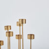 A Metal Eight Candle Candelabra - 2