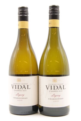 (2) 2016 Vidal Legacy Chardonnay, Hawkes Bay