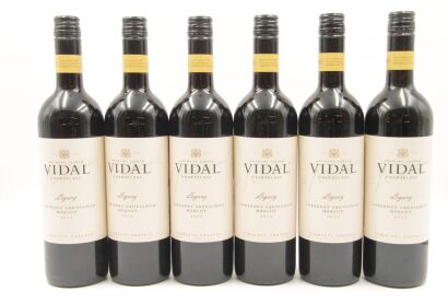 (6) 2013 Vidal Legacy Cabernet Merlot, Hawkes Bay